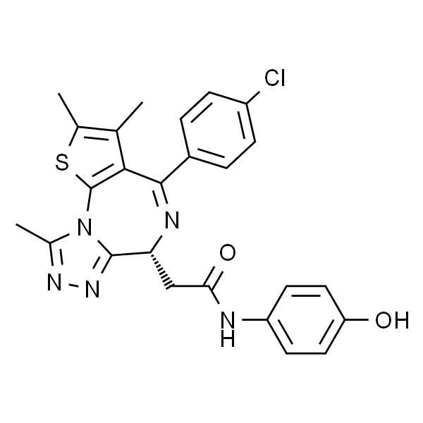 2-((6R)-4-(4-氯苯基)-2,3,9-三甲基-6H-噻吩并[3,2-f][1,2,4]三唑并[4,3-a][1,4]二氮杂-6-基)-N-(4-羟基苯基)乙酰胺