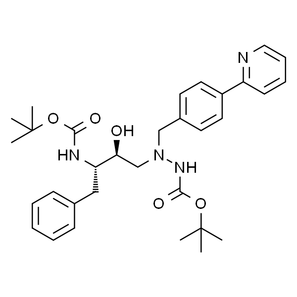 2-[(2S,3S)-3-[[(叔丁氧基)羰基]氨基]-2-羟基-4-苯基丁基]-2-[[4-(2-吡啶基)苯基]甲基]肼羧酸叔丁酯