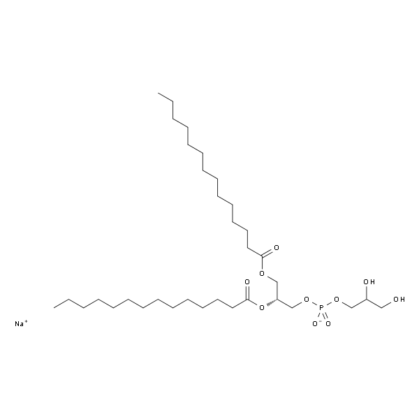 1,2-二肉豆蔻酰-sn-甘油基-3-磷酸-rac-(1-甘油)钠盐