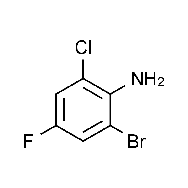 2-溴-6-氯-4-氟苯胺