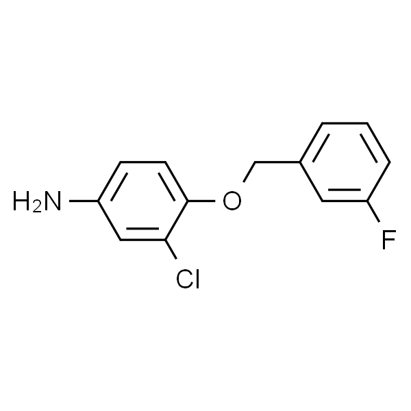 3-氯-4-(3-氟苯甲氧基)苯胺