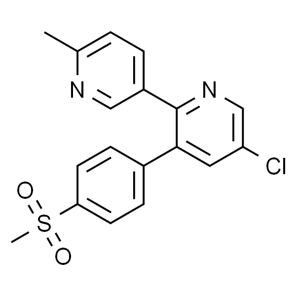 5-氯-6’-甲基-3-(4-(甲磺酰)苯基)-2,3’-联吡啶