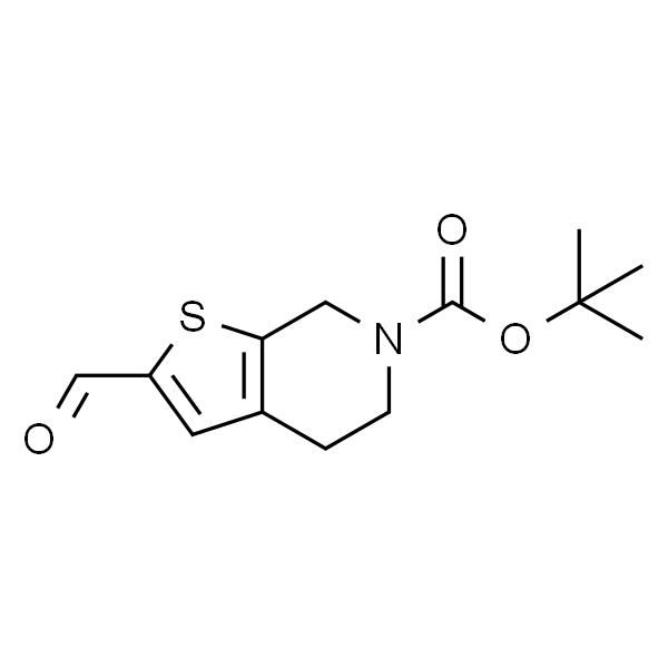 2-甲酰基-4,5-二氢噻吩并[2,3-c]吡啶-6(7H)-羧酸叔丁酯