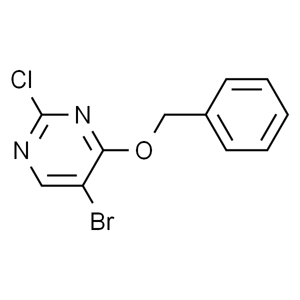 2-氯-4-苯基甲氧基-5-溴嘧啶2-氯-4-苄氧基-5-溴嘧啶