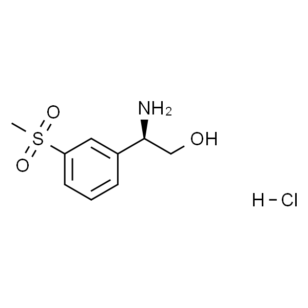 (R)-2-Amino-2-(3-(methylsulfonyl)phenyl)ethanol hydrochloride