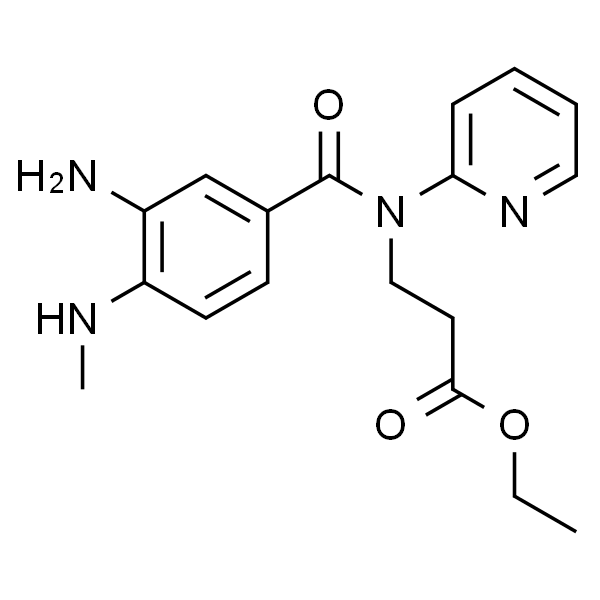 3-[3-氨基-4-(甲氨基)-N-(2-吡啶基)苯甲酰氨基]丙酸乙酯