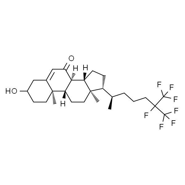 25,26,26,26,27,27,27-heptafluoro-7-ketocholesterol