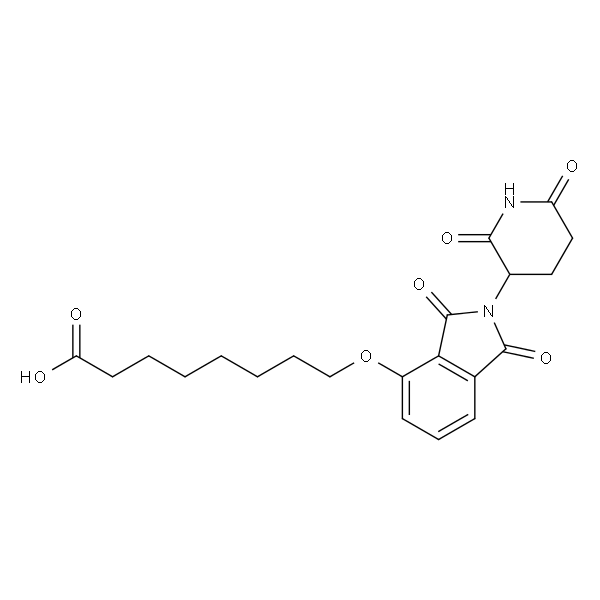 Octanoic acid, 8-[[2-(2,6-dioxo-3-piperidinyl)-2,3-dihydro-1,3-dioxo-1H-isoindol-4-yl]oxy]-