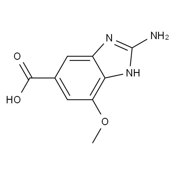 2-氨基-7-甲氧基-1H-苯并[d]咪唑-5-羧酸