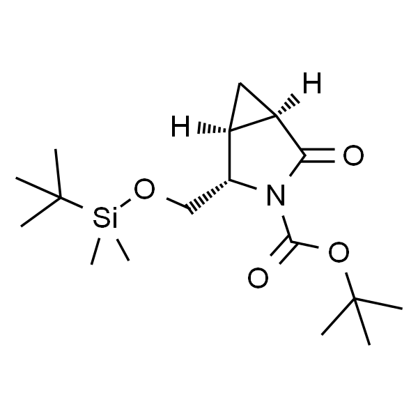 (1S,2S,5R)-3-Boc-2-[(叔丁基二甲基硅氧基)甲基]-4-氧代-3-氮杂双环[3.1.0]己烷