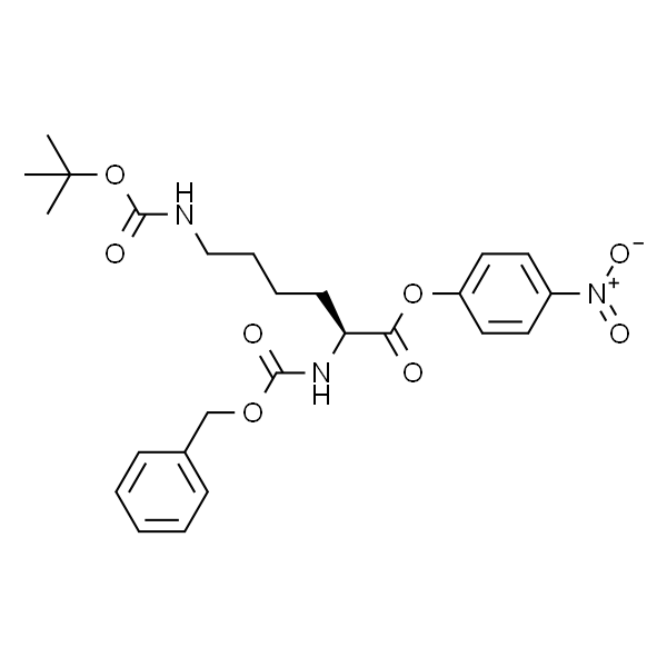 (S)-4-硝基苯基 2-(((苄氧基)羰基)氨基)-6-((叔丁氧基羰基)氨基)己酸酯