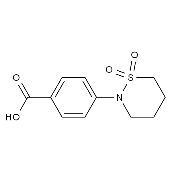 4-(1,1-二氧化-1,2-噻嗪烷-2-基)苯甲酸