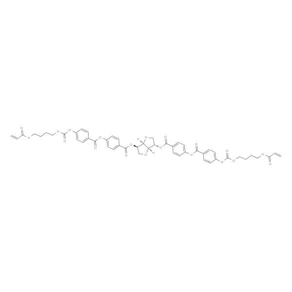 Bis[4-[4-[4-(Acryloyloxy)Butoxycarbonyloxy]Benzoyloxy]Benzoic Acid](1R，4S，5R，8R)-2，6-Dioxabicyclo[3.3.0]Octane-4，8-Diyl Ester