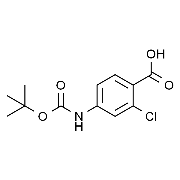 4-(BOC-氨基)-2-氯苯甲酸