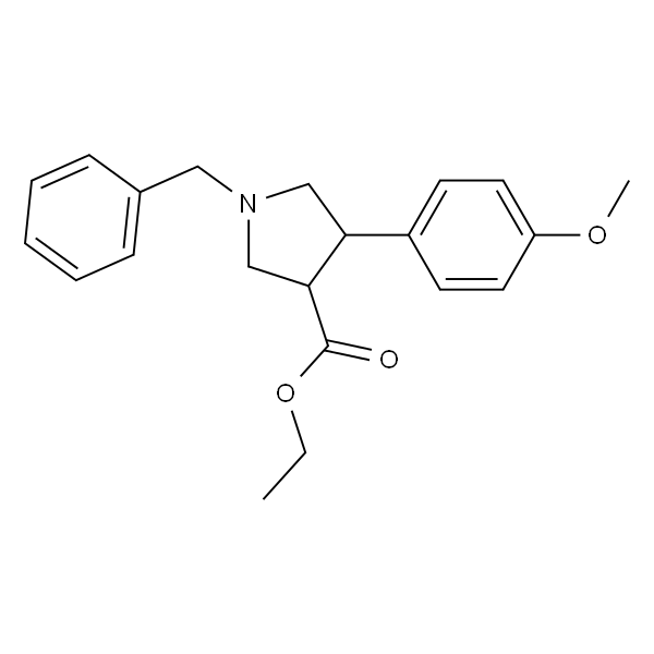 反式-1-苄基-4-（4-甲氧基苯基）吡咯烷-3-羧酸乙酯