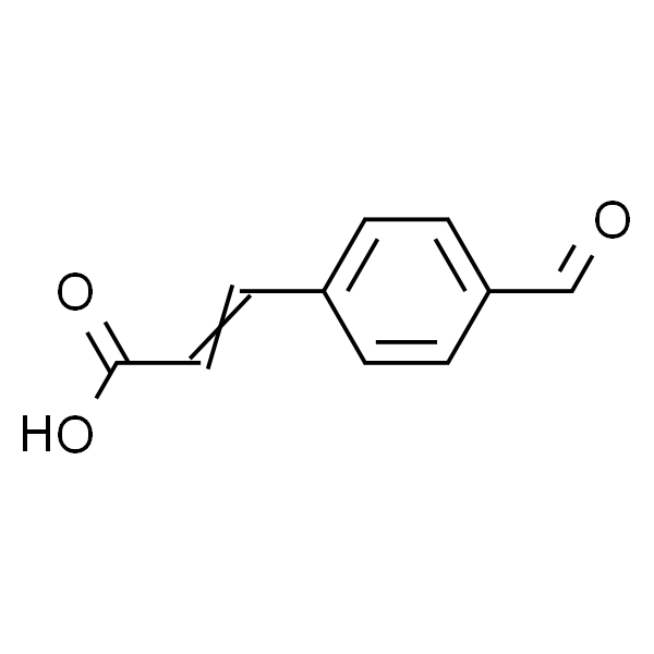 4-甲酰肉桂酸，主要为反式