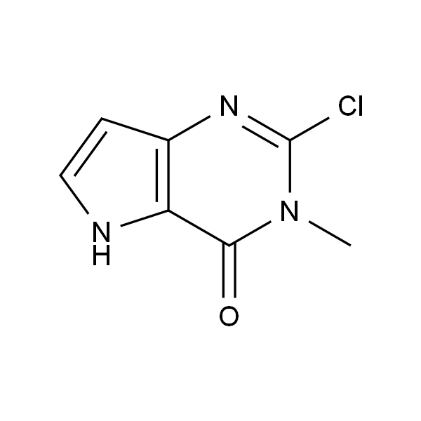 2-氯-3-甲基-3,5-二氢-4H-吡咯并[3,2-d]嘧啶-4-酮