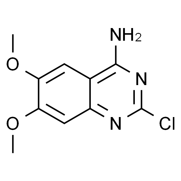 2-氯-4-氨基-6，7-二甲氧基喹唑啉