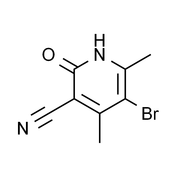 2-羟基-3-氰基-4,6-二甲基-5-溴吡啶