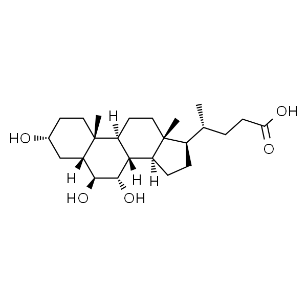 (3a,5b,6b,7a)-3,6,7-三羟基-胆烷-24-酸