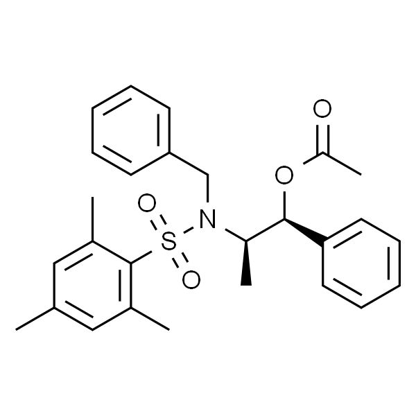 乙酸(1S,2R)-2-[N-苄基-N-(三甲苯基磺酰)氨基]-1-苯基丙酯 [交叉醇醛反应用yabo官网手机版
]
