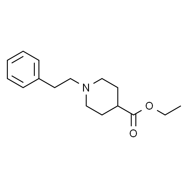 1-(phenylethyl)-4-(ethoxycarbonyl)piperidine