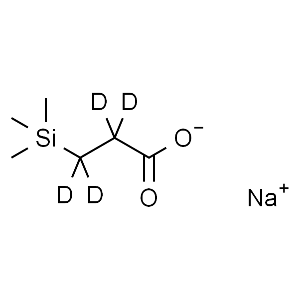 3-(三甲基甲硅烷基)丙酸-d4 钠盐