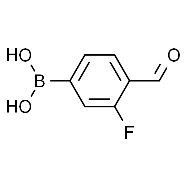 3-氟-4-甲酰基苯硼酸 (含不同量的酸酐)