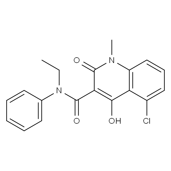 5-氯-N-乙基-4-羟基-1-甲基-2-氧-N-苯基-1,2-二氢喹啉-3-甲酰胺