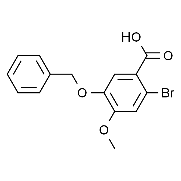 5-苄氧基-2-溴-4-甲氧苯甲酸