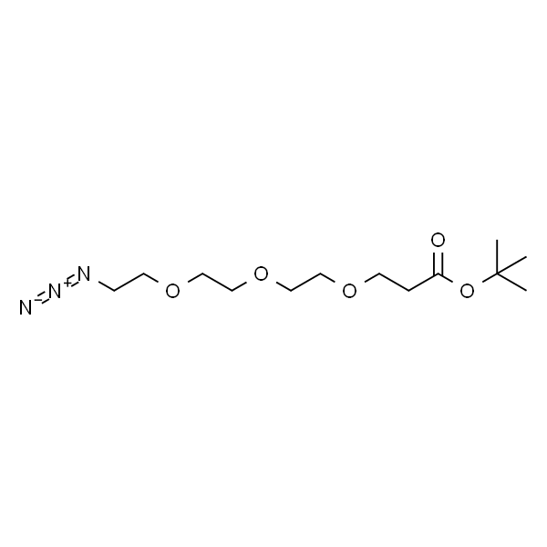 3-[2-[2-(2-叠氮基乙氧基)乙氧基]乙氧基]丙酸叔丁酯