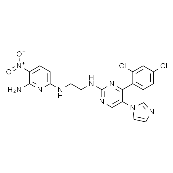 N6-[2-[[4-(2,4-二氯苯基)-5-(1H-咪唑-1-基)-2-嘧啶基]氨基]乙基]-3-硝基-2,6-吡啶二胺