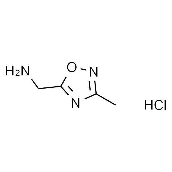 (3-Methyl-1,2,4-oxadiazol-5-yl)methanamine hydrochloride