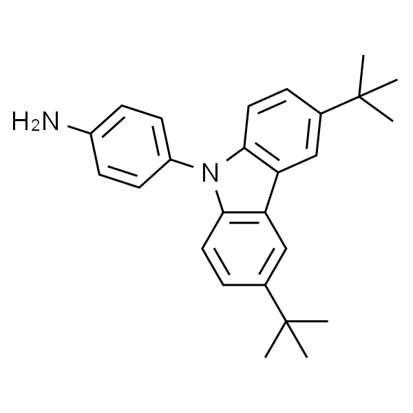 4-(3,6-二-叔丁基-9H-咔唑-9-基)苯胺