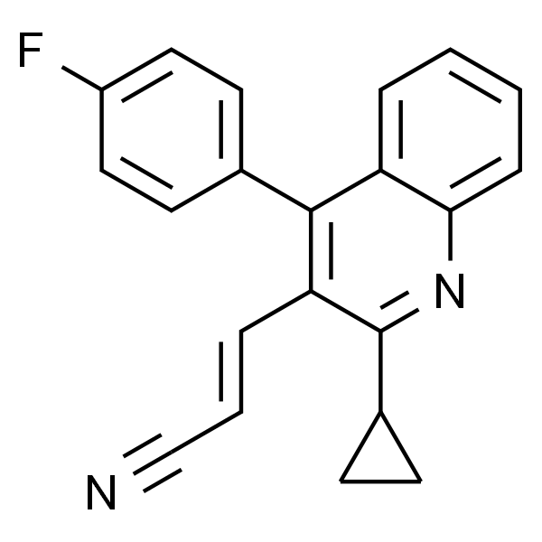 (E)-3-(2-环丙基-4-(4-氟苯基)喹啉-3-基)丙烯腈