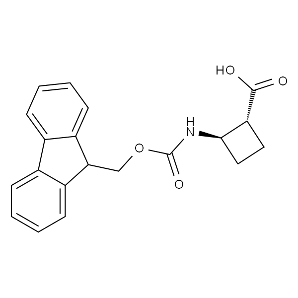 (1R,2R)-2-(((9H-芴-9-基)甲氧基)羰基)氨基)环丁烷-1-羧酸