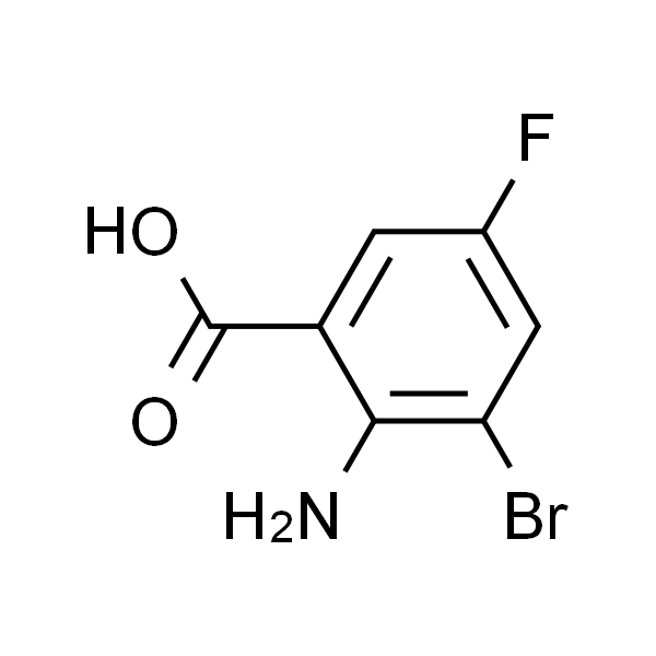 2-氨基-3-溴-5-氟苯甲酸