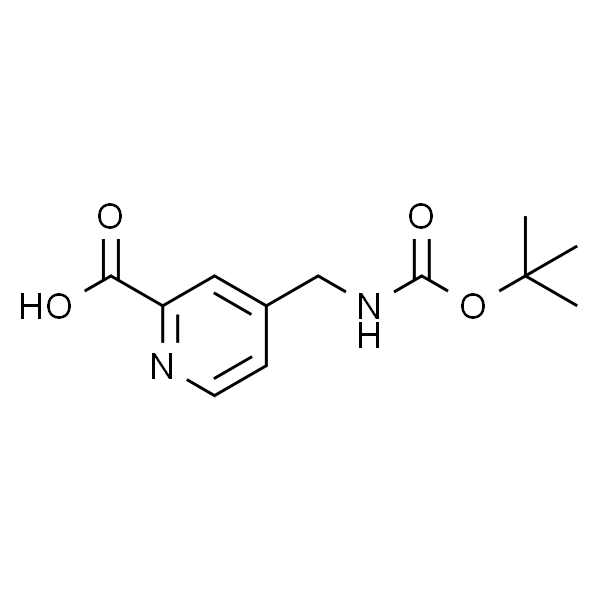 4-[(叔丁氧羰氨基)甲基]吡啶-2-羧酸 [激子手性法用yabo官网手机版
]