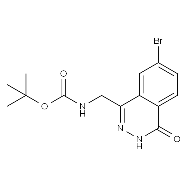 ((7-溴-4-氧代-3,4-二氢酞嗪-1-基)甲基)氨基甲酸叔丁酯