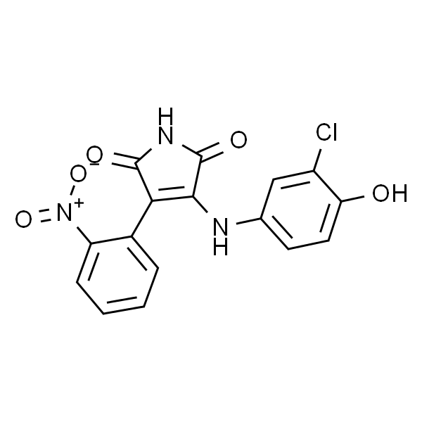 3-((3-氯-4-羟基苯基)氨基)-4-(2-硝基苯基)-1H-吡咯-2,5-二酮