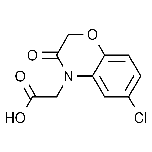 2-(6-氯-3-氧代-2H-苯并[b] [1,4]恶嗪-4(3H)-基)乙酸