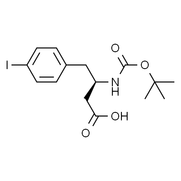 Boc-(R)-3-氨基-4-(4-碘苯基)-丁酸