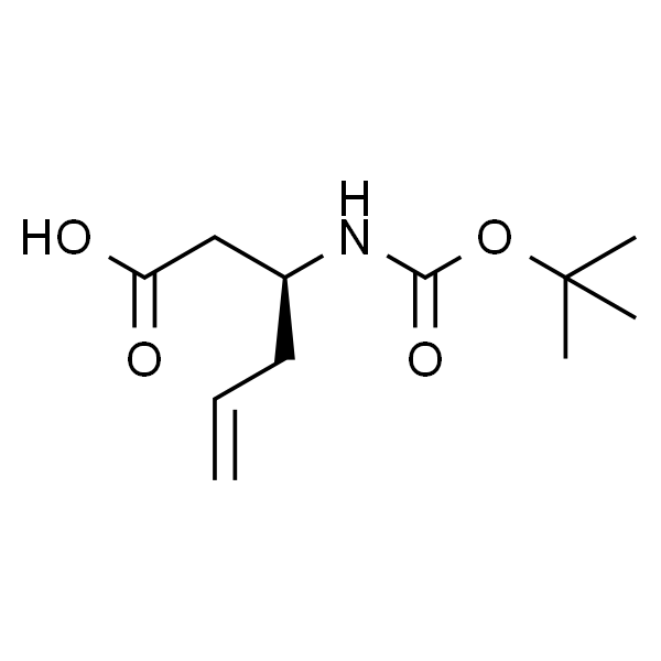 Boc-(S)-3-氨基-5-己烯酸