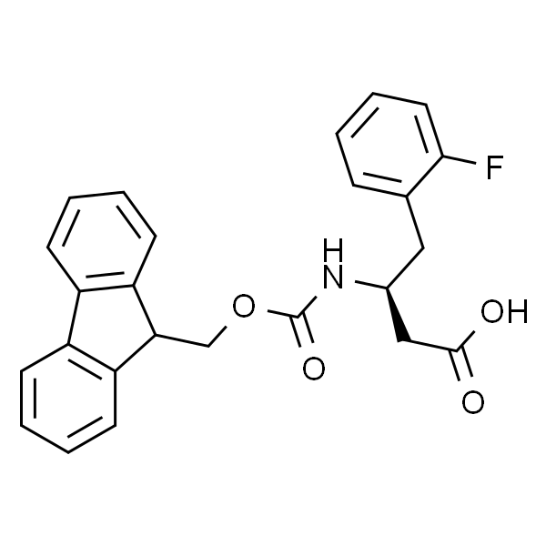 (S)-3-((((9H-芴-9-基)甲氧基)羰基)氨基)-4-(2-氟苯基)丁酸