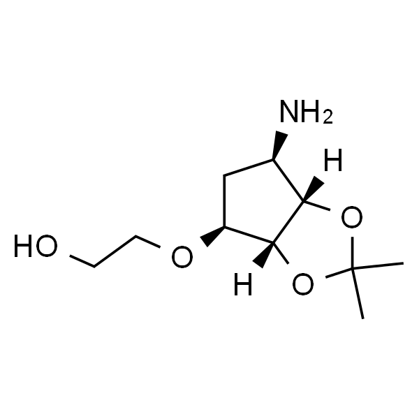 2-[[(3aR,4S,6R,6aS)-6-氨基四氢-2,2-二甲基-4H-环戊烯并-1,3-二氧杂环戊烷-4-基]氧基]乙醇