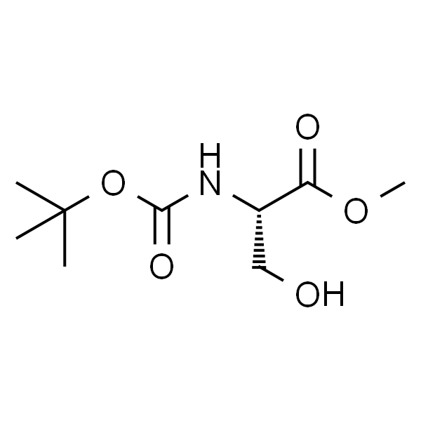 N-Boc-L-丝氨酸甲基酯 95%