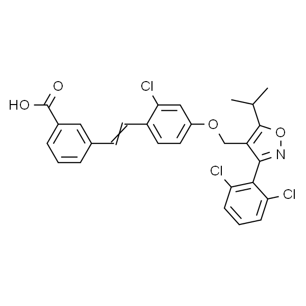 3-(2,6-二氯苯基)-4-(3'-羧基-2-氯二苯乙烯-4-基)氧甲基-5-异丙基异恶唑