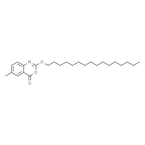 2-十六烷氧基-6-甲基-4H-3,1-苯并恶嗪-4-酮