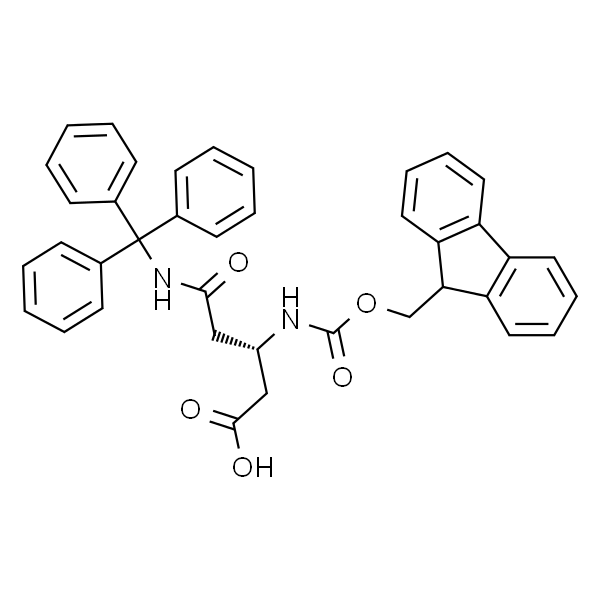 (3S)-3-(芴甲氧羰基氨基)-5-氧代-5-(三苯甲基氨基)戊酸