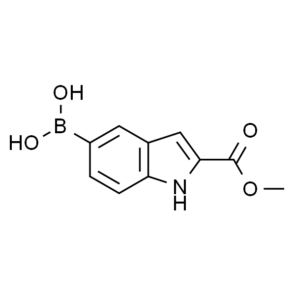 (2-(甲氧基羰基)-1H-吲哚-5-基)硼酸